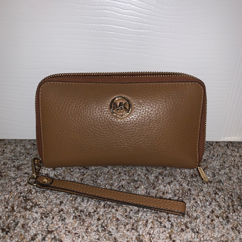 Authentic Brown Michael Kors Wallet - image 1